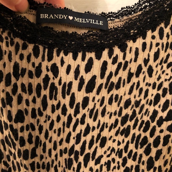 ❌ SOLD ❌ BM Black/Tan Leopard Skylar Tank Top - Picture 3 of 4